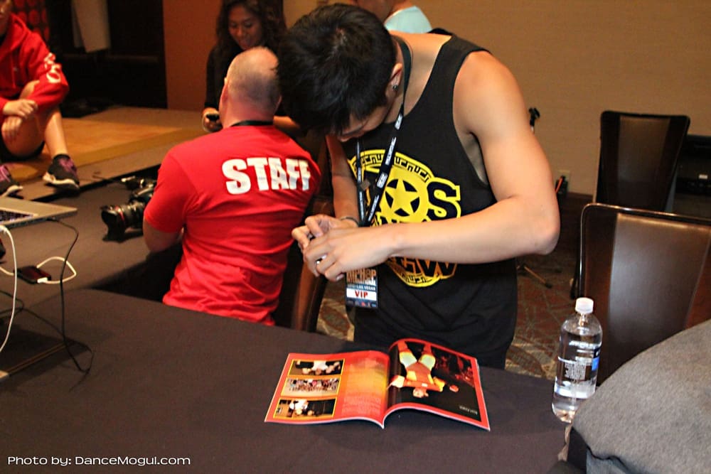 Brian Puspos VIP at Hip Hop International