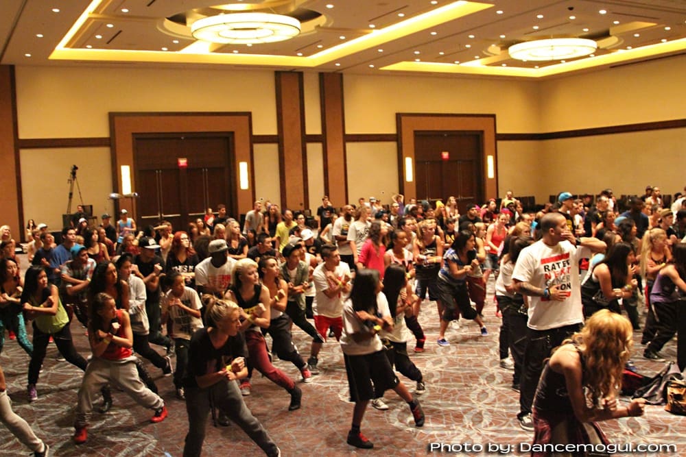 Hip Hop International crowd at Brian Puspos event