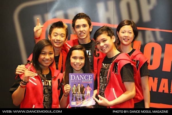 Dancers performing at the World Hip Hop Dance Championship in Las Vegas