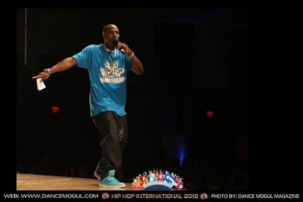 Street dancers competing at Hip Hop International