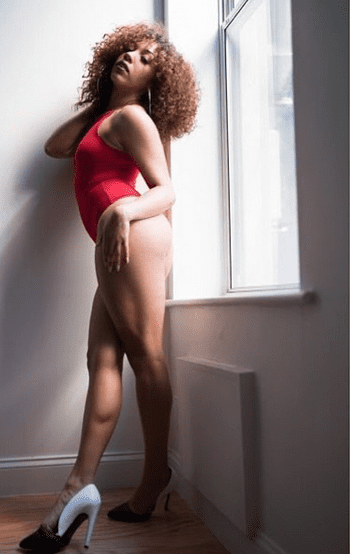 Ashley Cruz dancer performing on stage